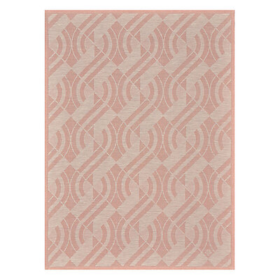 Le Jacquard Francais Neo Pink Linen Kitchen Towel