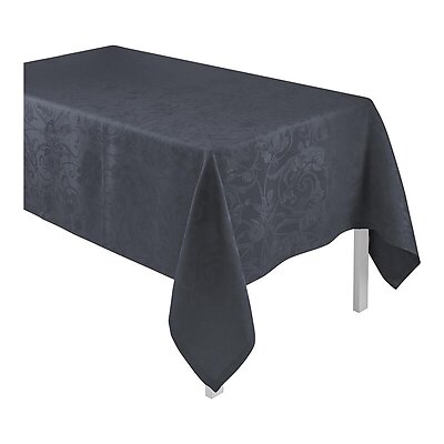 Le Jacquard Francais Tivoli Onyx Floral Table Linens