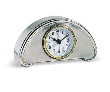 Luna Pewter Alarm Clock by Match Pewter