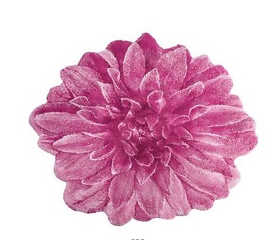 Abyss Habidecor Dahlia Floral Bath Rug