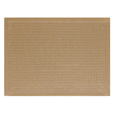 Le Jacquard Francais Portofino Geo Brown Placemats and Runners