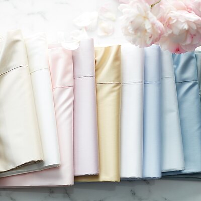 Italian Sateen Sheets & Duvet Cover - Scandia Down Stresa