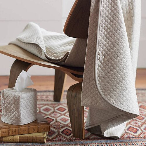 Diamond Pattern Coverlet & Bedding - Far East by SDH