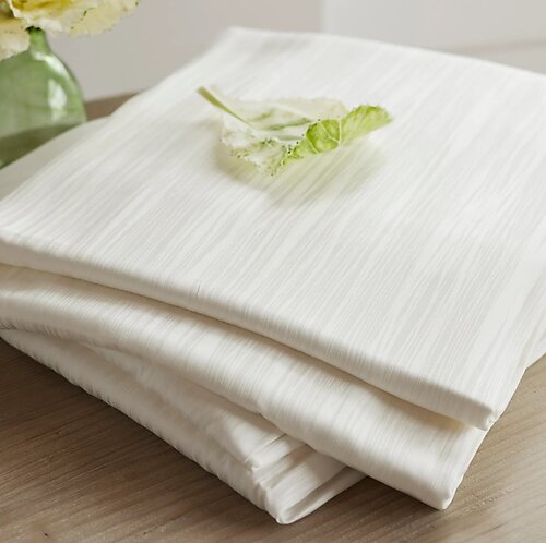 SDH Legna Modena Cloud White Sheets and Bedding