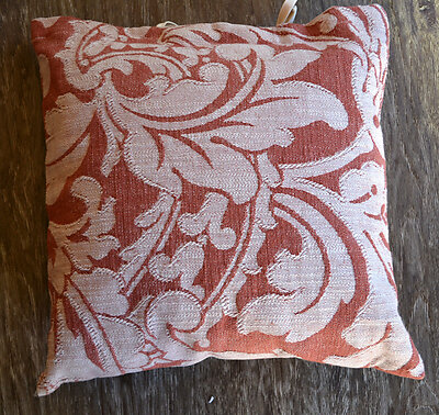 SDH Ruby Chili Red Floral Decorative Pillow