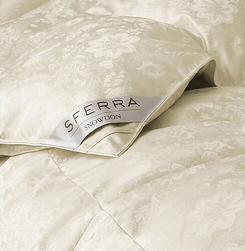 Sferra Snowdon Down Comforters and Pillows