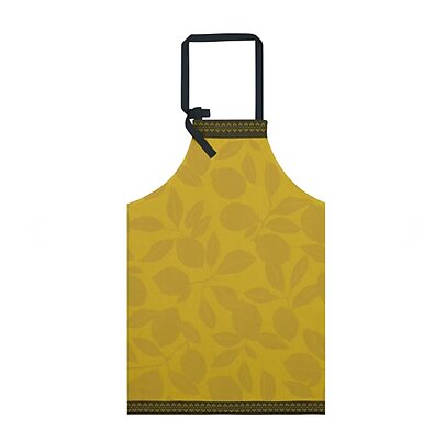 Le Jacquard Francais Sous les Citronniers Yellow Cotton Apron