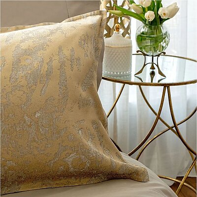 St Geneve Contessa Gold Jacquard Bedding