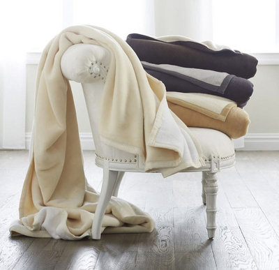 Reversible Cotton Blanket : Tonal Blanket by Scandia Down