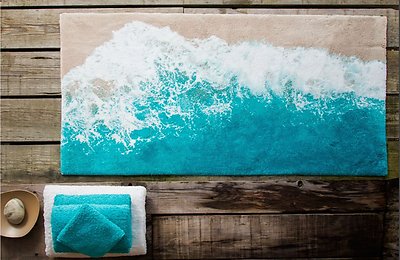 Ocean Wave Rug - Abyss Habidecor Malibu
