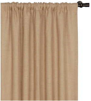 Burlap Curtains In Wheat Moss And Birch J Brulee Home