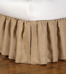 Burlap Bed Skirts & Dust Ruffles