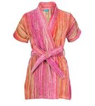 Elaiva Pink Grass Kimono Beach Bath Robe