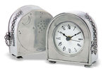 Pewter Table Clock by Match Pewter