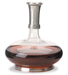 Pewter & Glass Wine Decanter. Match Pewter item A627.0