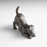 Playful Puppy Metal Figure Iron